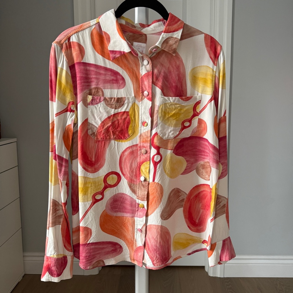 SOI Paris Print Stories Shirt